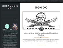 Tablet Screenshot of diputado85.com